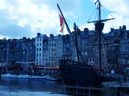 The Harbour at Honfleur Northern France