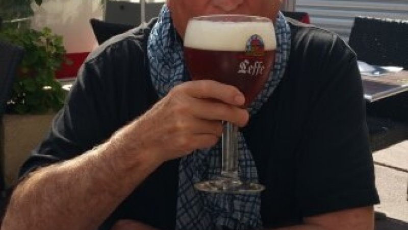 Leffe beer at Narbonne-Plage