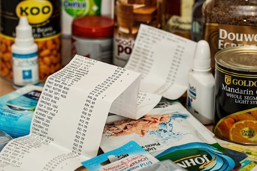 reviewing grocery costs will be part of creating a budget