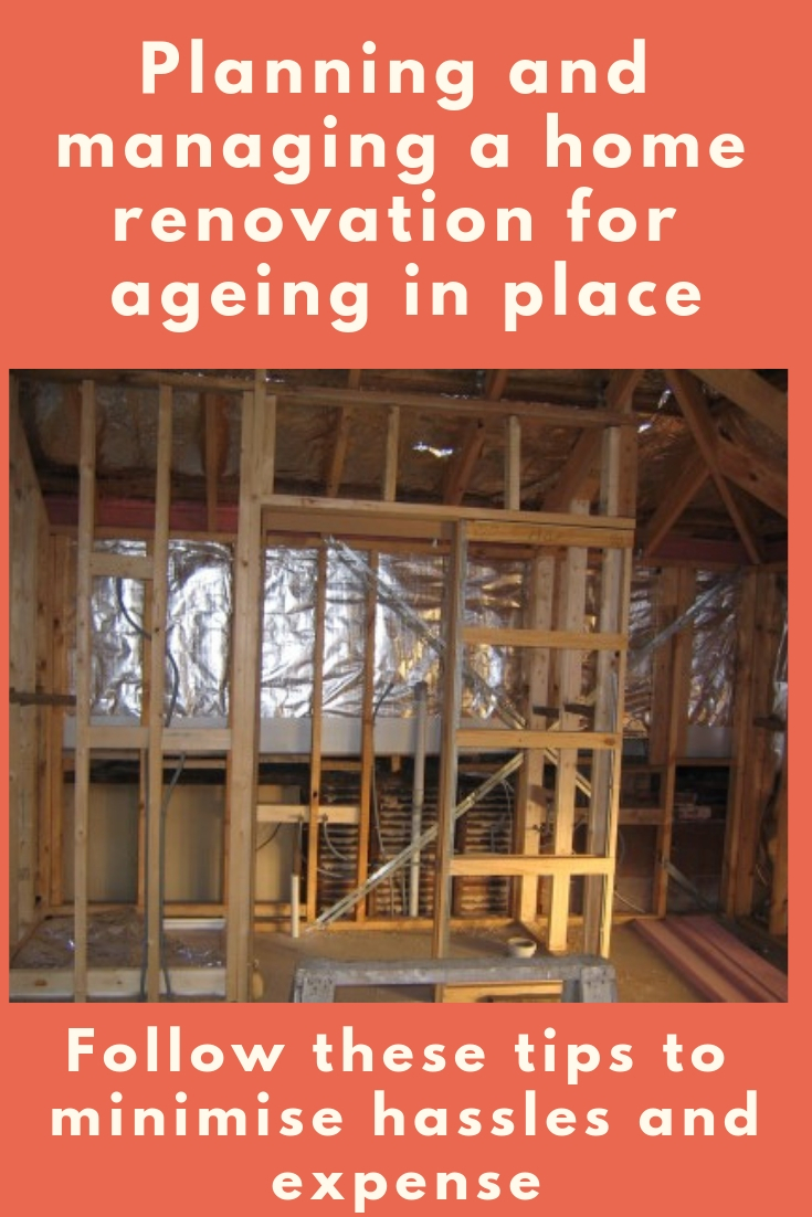 renovating for ageing in place