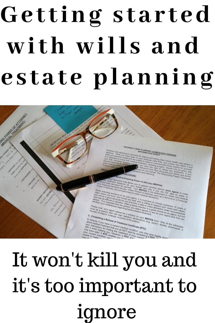 Wills and estate planning documents