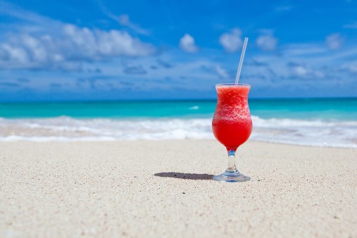 cocktails on the beach in retirement options