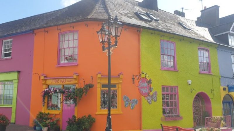 Colourful buildings in Kinsale