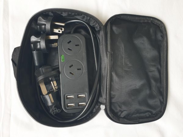 an international power adaptor with usb ports is a travel must have